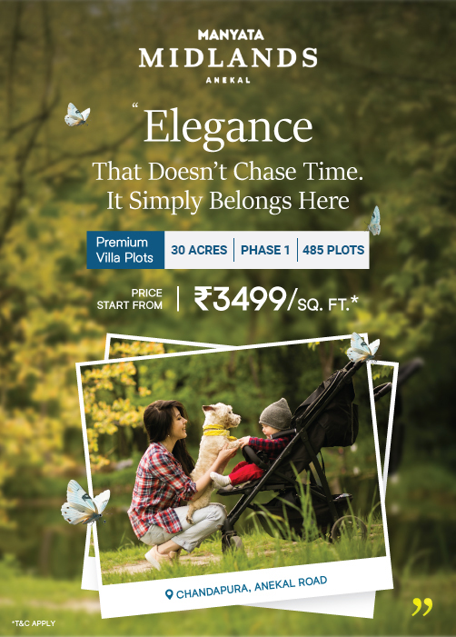 Bali themed villa plots at Manyata